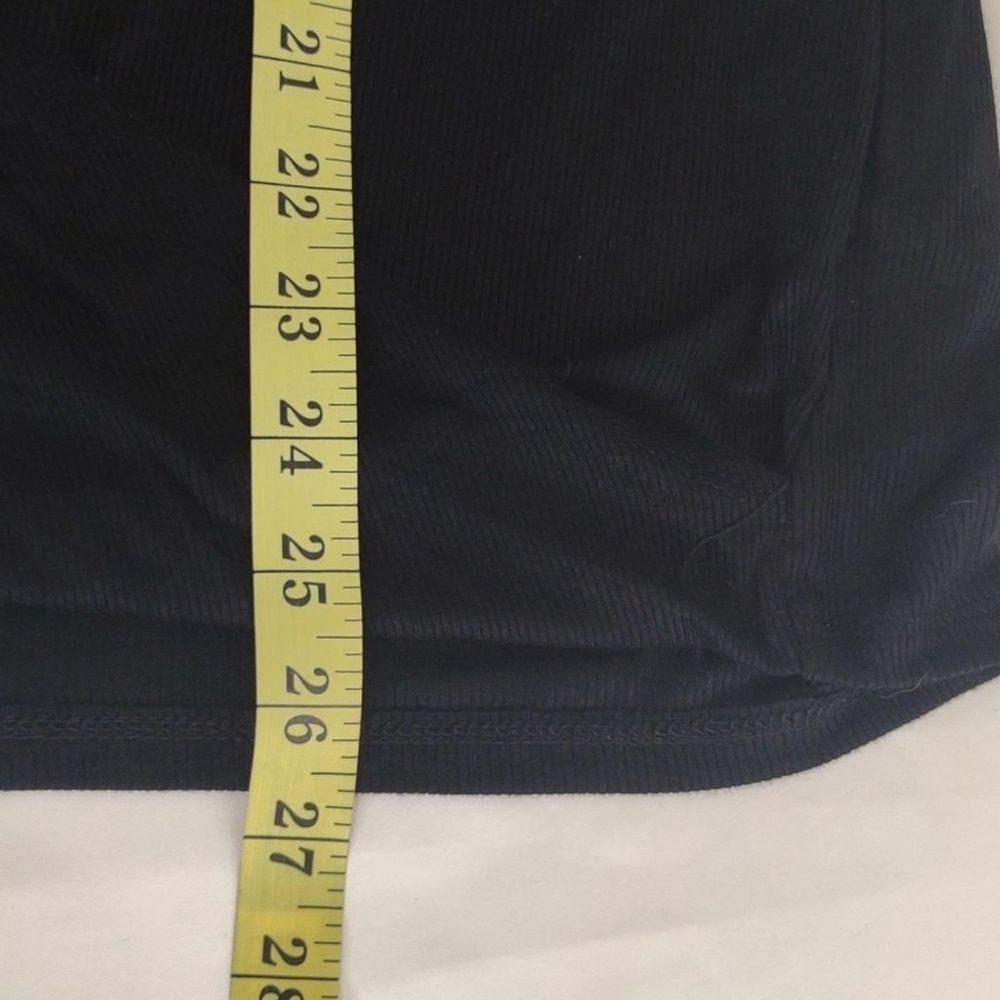 Laila Jayde black 3/4 sleeved lightweight sweater with built-in Cami, XL, NWT - Picture 8 of 9